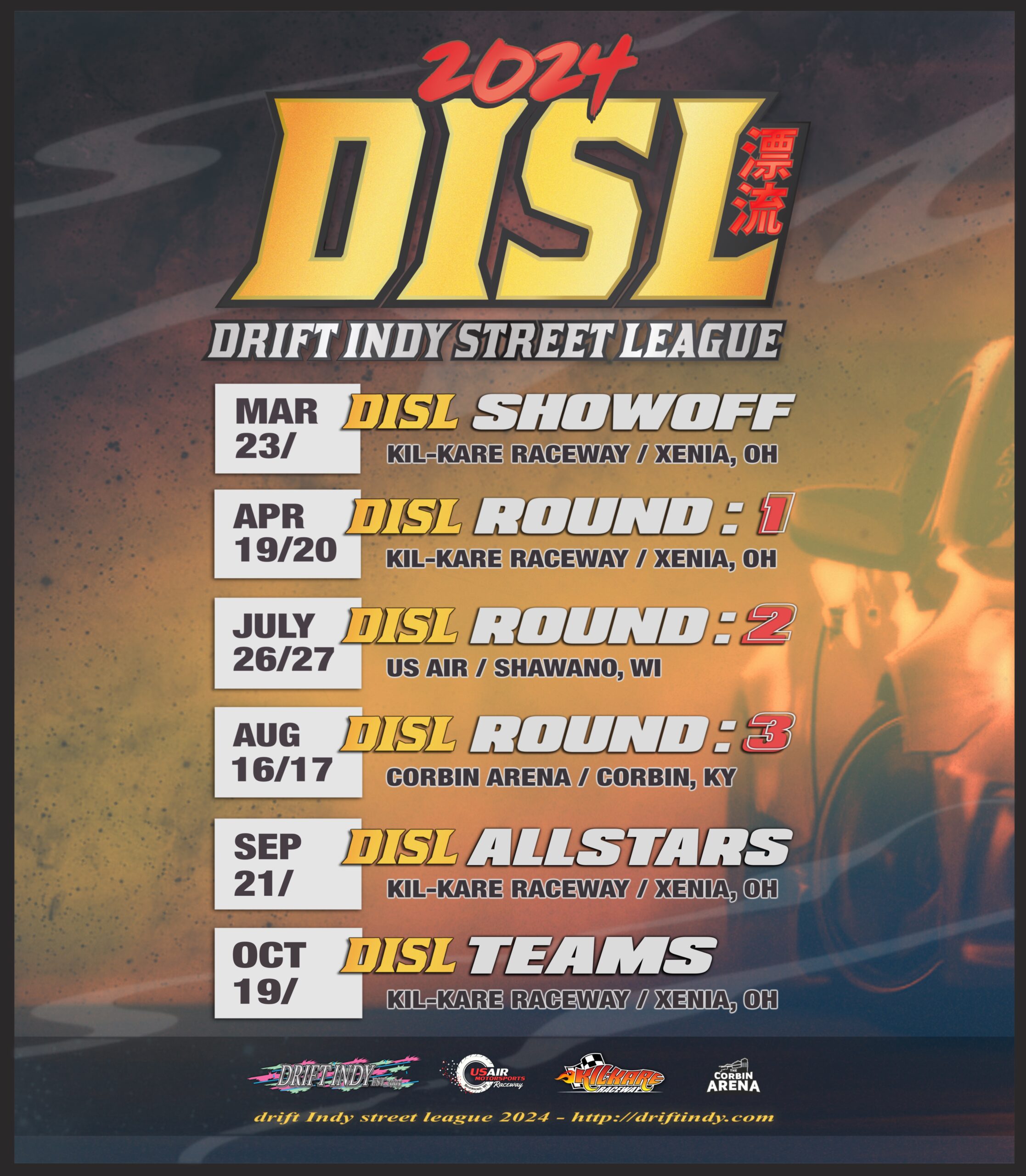 2024 Drift Indy Schedule Kilkare